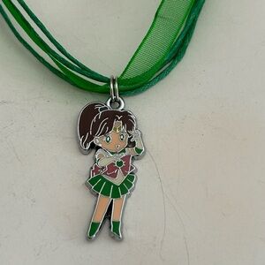 5/$25 Sailor moon JUPITER choker necklace 💚